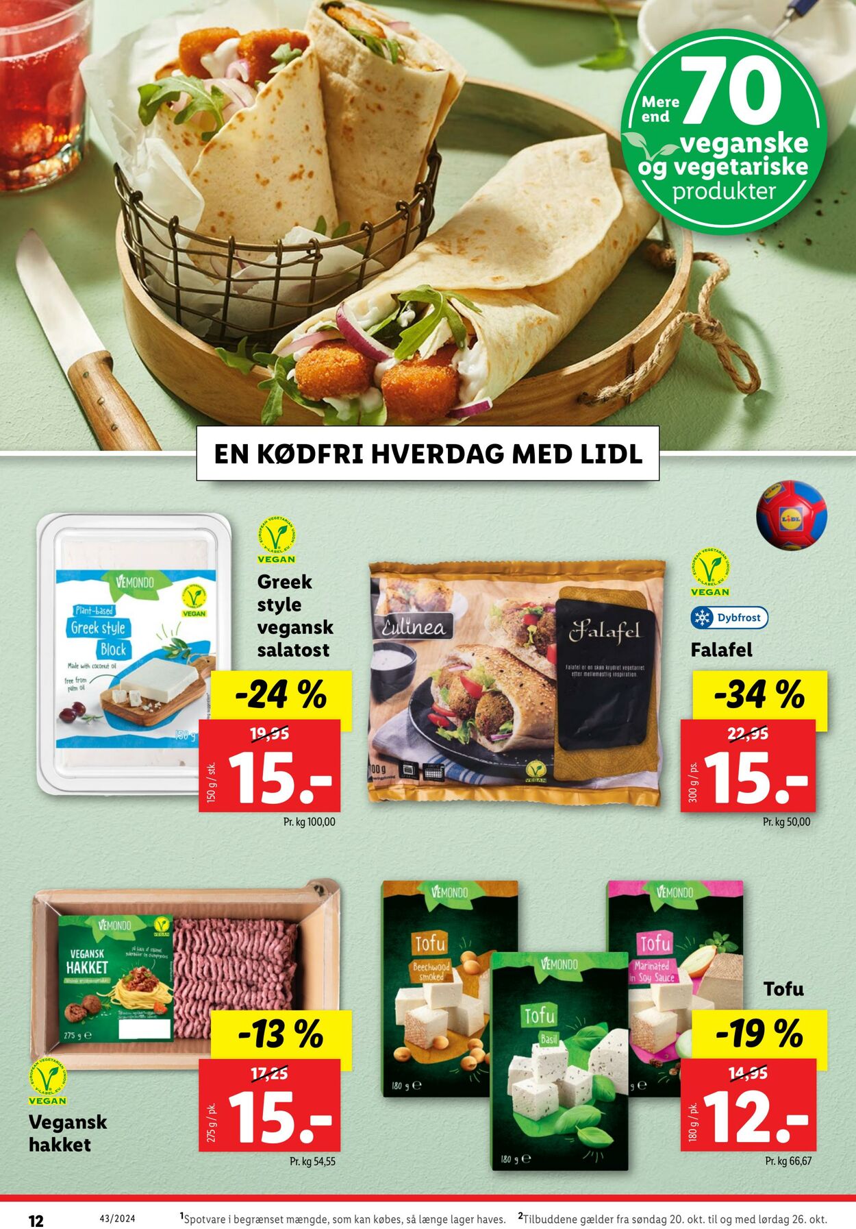 Tilbud Lidl 19.10.2024 - 26.10.2024