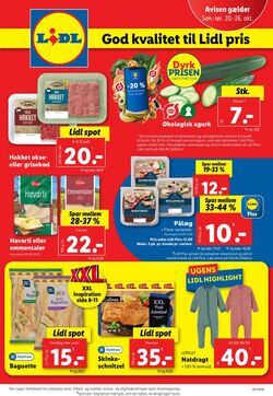 Tilbud Lidl 11.05.2024 - 18.05.2024