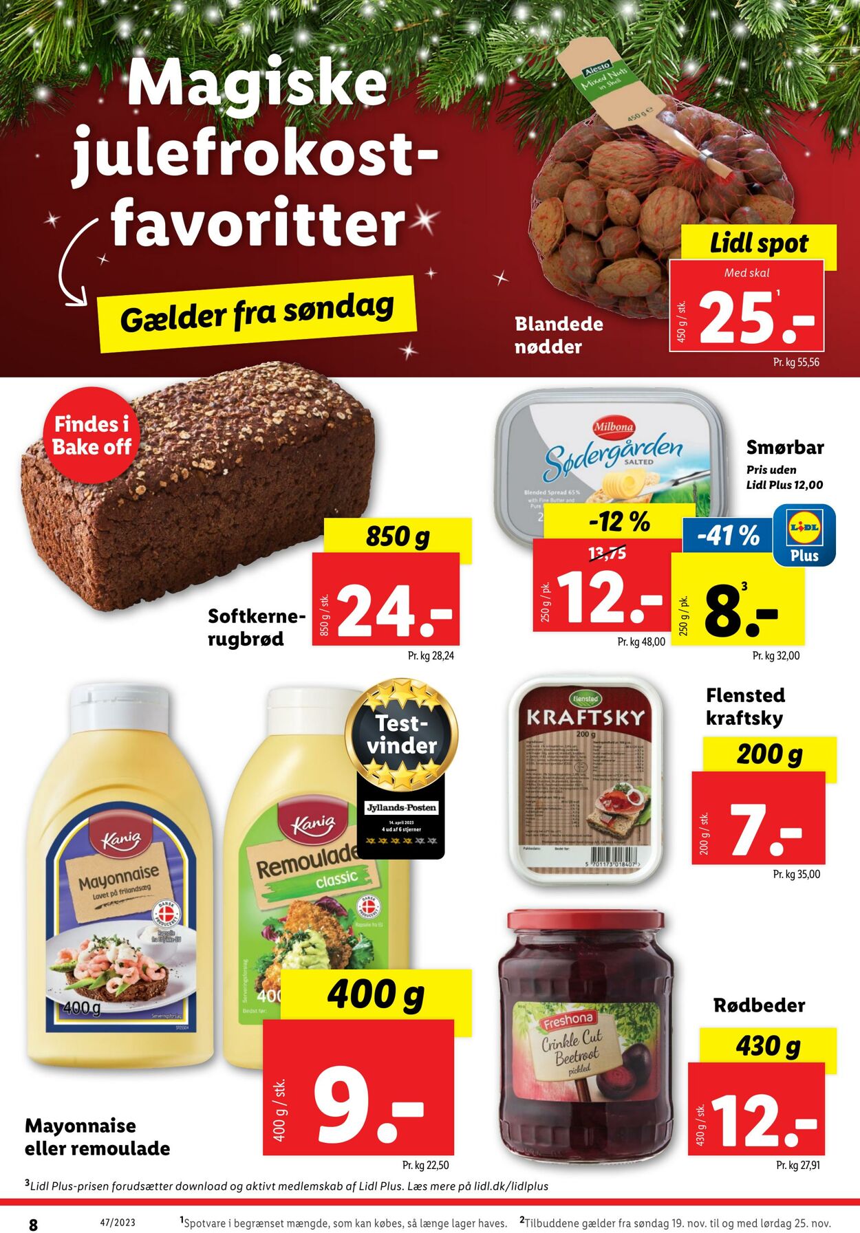 Tilbud Lidl 19.11.2023 - 25.11.2023