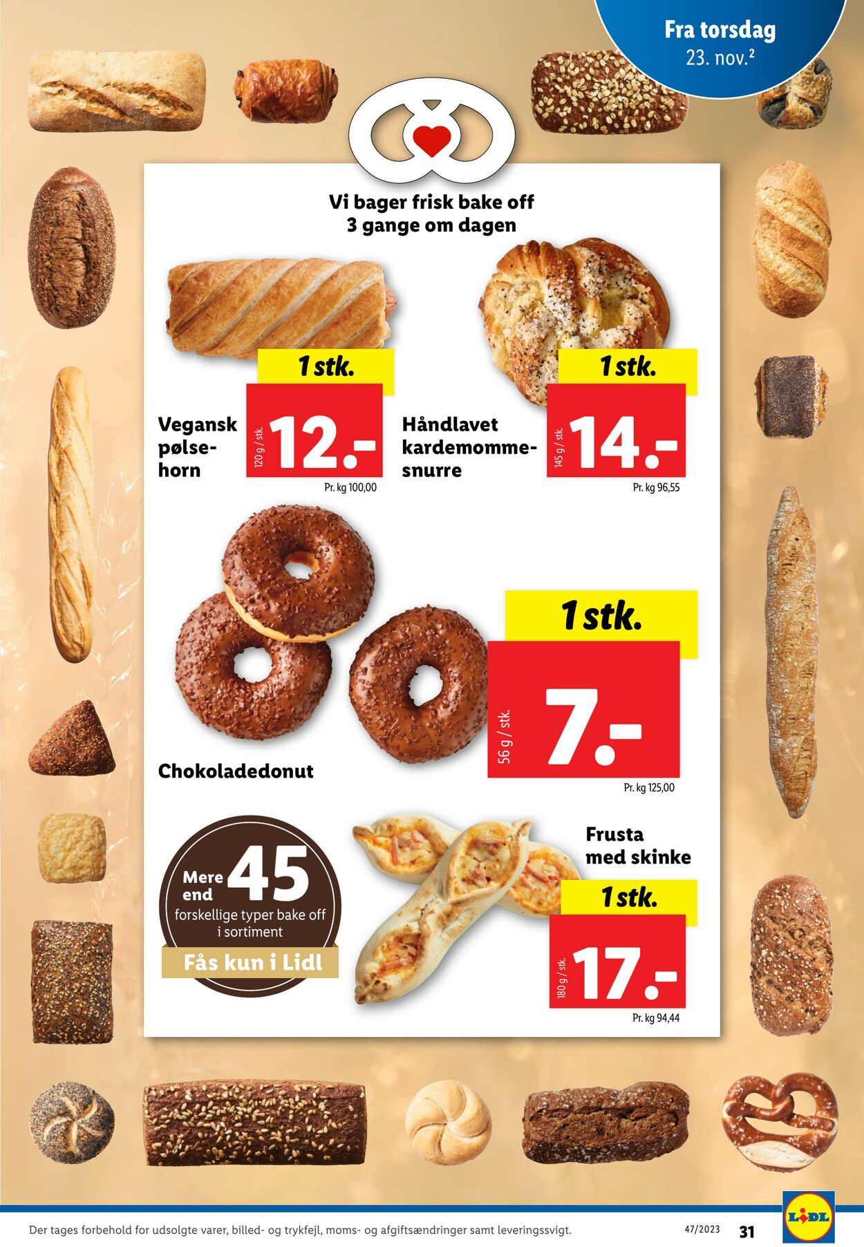 Tilbud Lidl 19.11.2023 - 25.11.2023