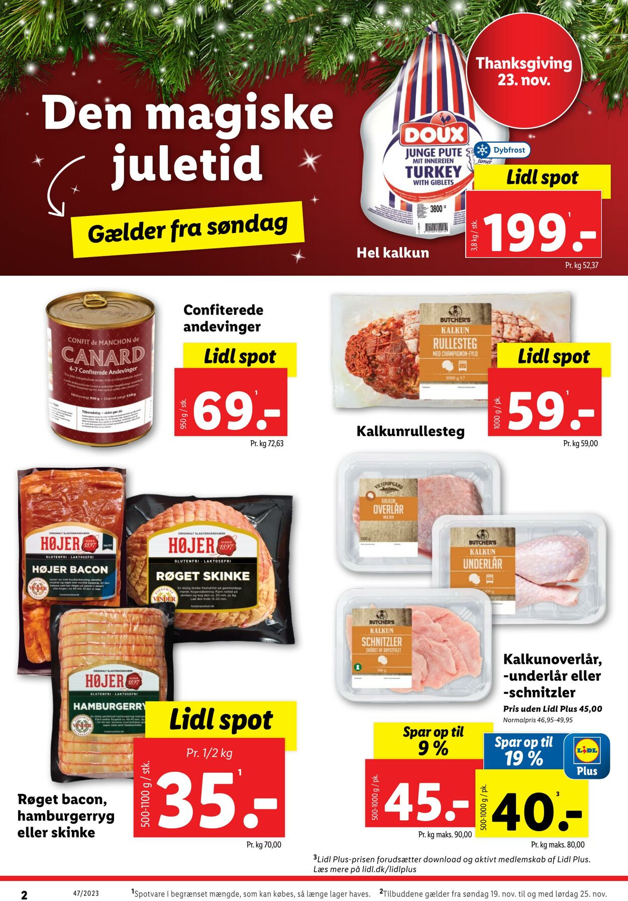 Tilbud Lidl 19.11.2023 - 25.11.2023