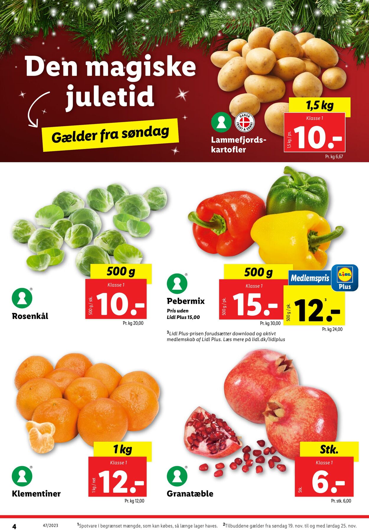 Tilbud Lidl 19.11.2023 - 25.11.2023