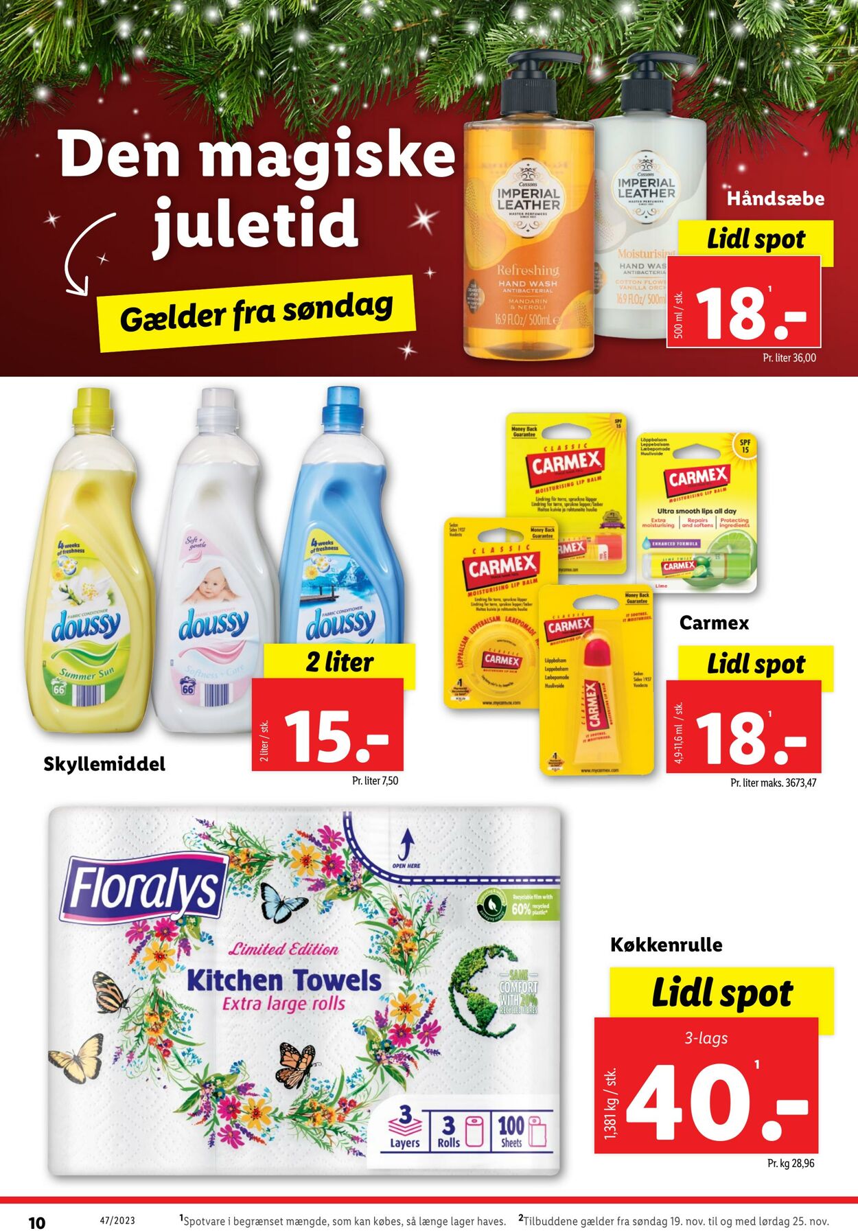 Tilbud Lidl 19.11.2023 - 25.11.2023