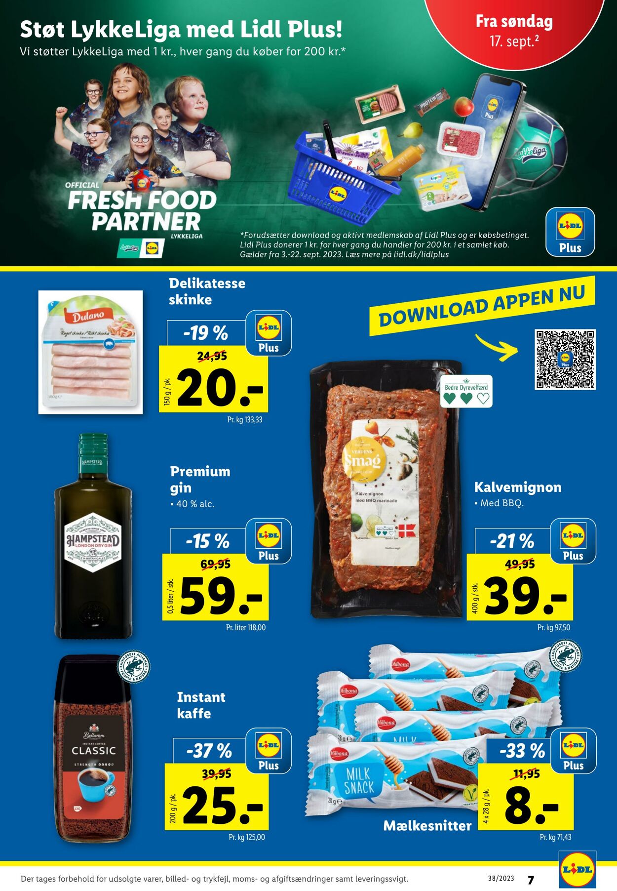 Tilbud Lidl 16.09.2023 - 23.09.2023