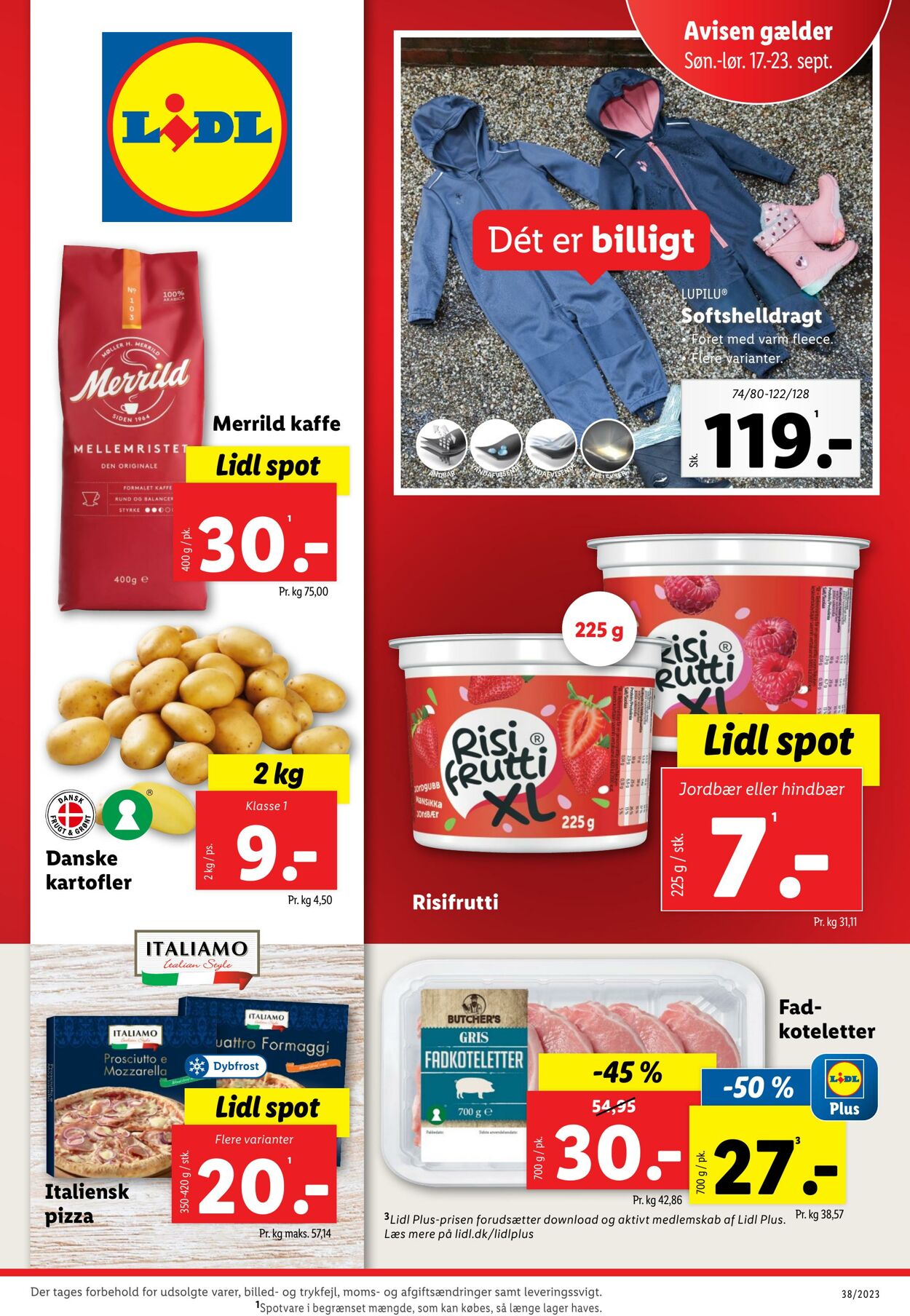 Tilbud Lidl 16.09.2023 - 23.09.2023