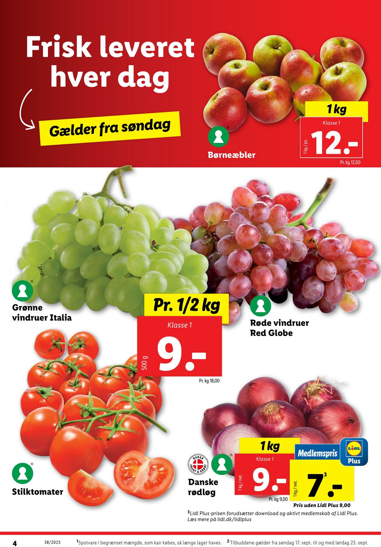 Tilbud Lidl 16.09.2023 - 23.09.2023