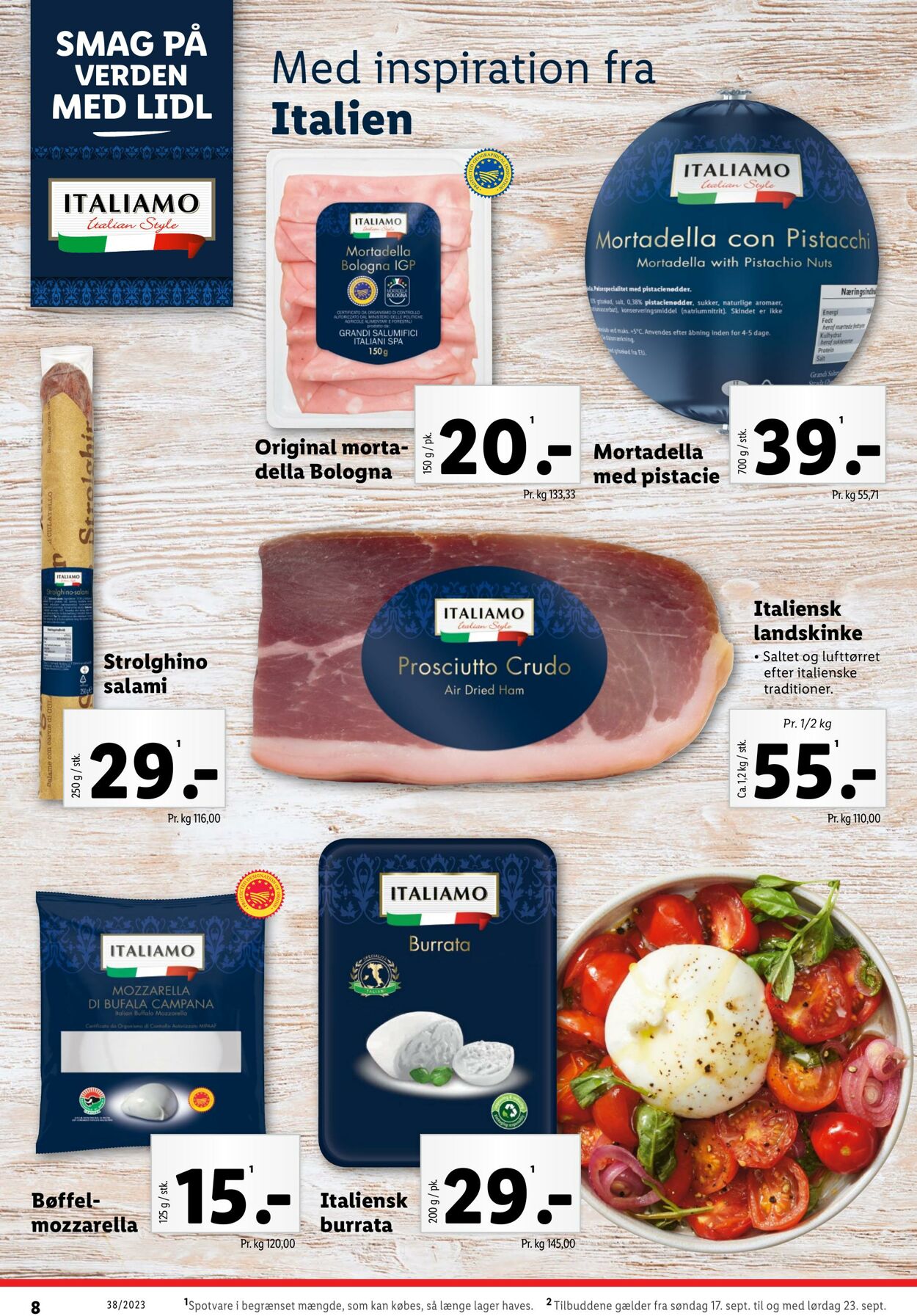 Tilbud Lidl 16.09.2023 - 23.09.2023