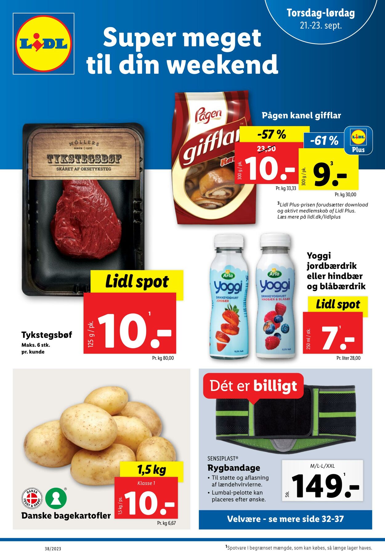 Tilbud Lidl 16.09.2023 - 23.09.2023