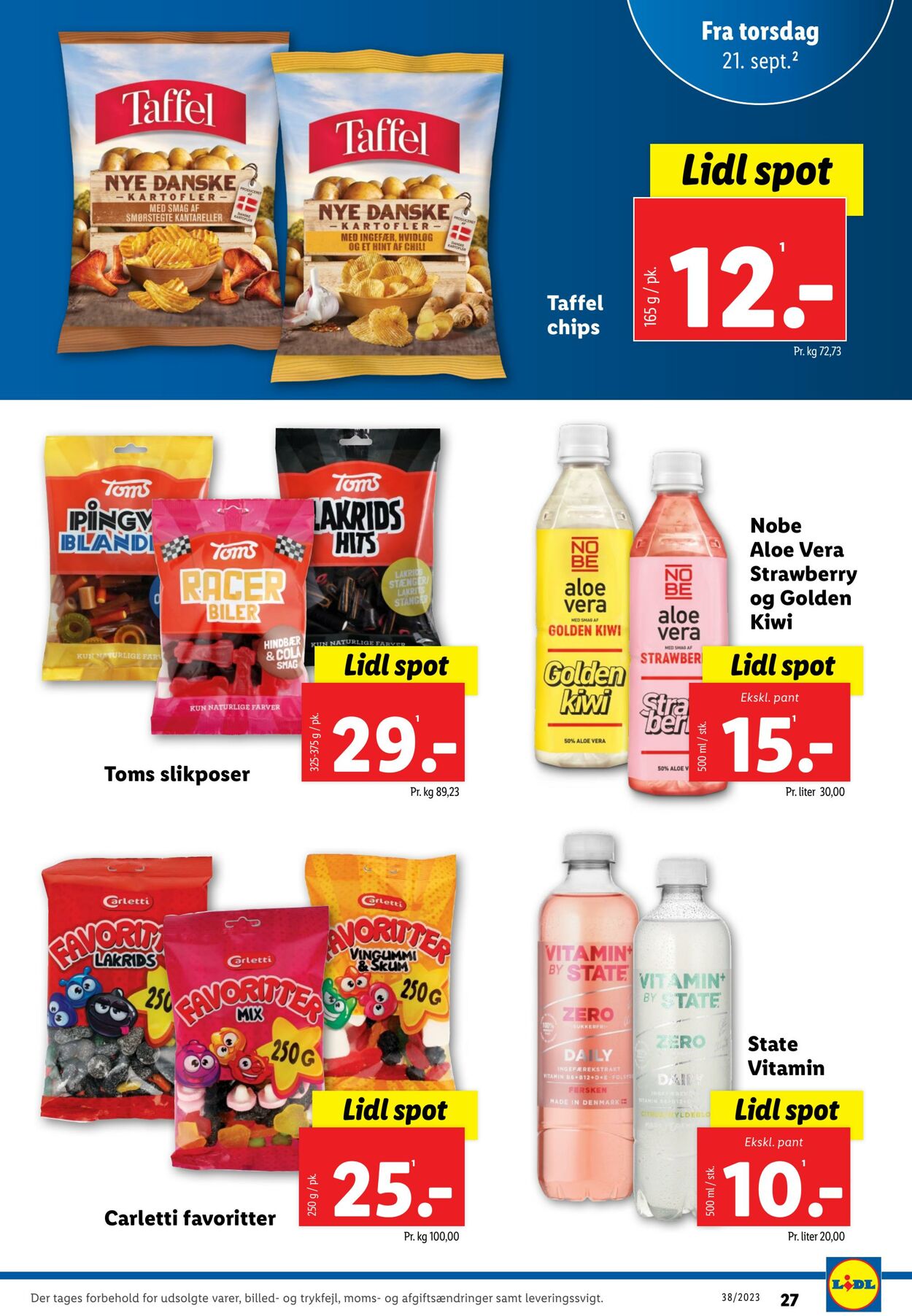 Tilbud Lidl 16.09.2023 - 23.09.2023