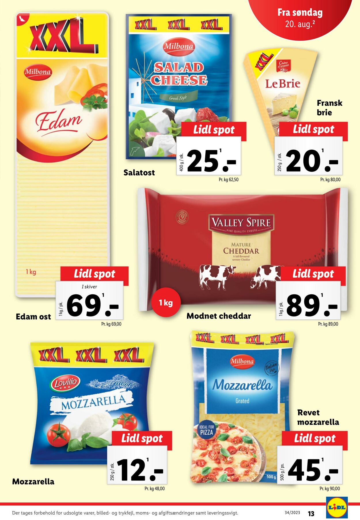 Tilbud Lidl 19.08.2023 - 26.08.2023