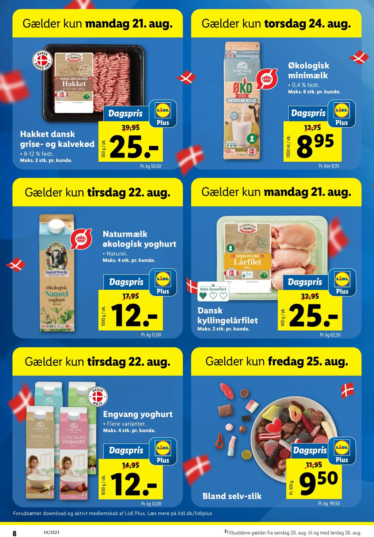 Tilbud Lidl 19.08.2023 - 26.08.2023