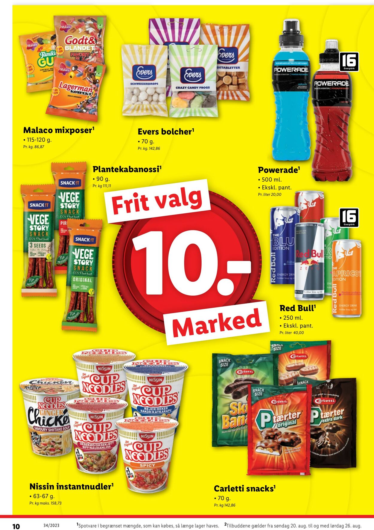 Tilbud Lidl 19.08.2023 - 26.08.2023