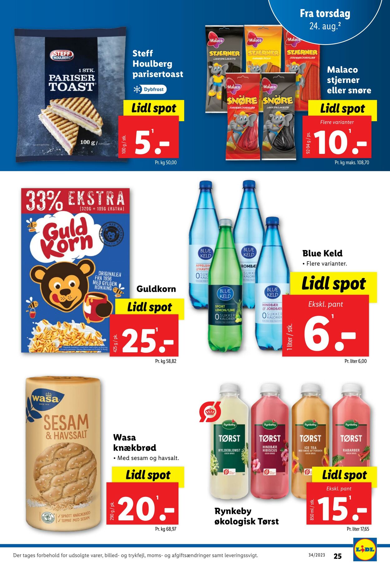 Tilbud Lidl 19.08.2023 - 26.08.2023