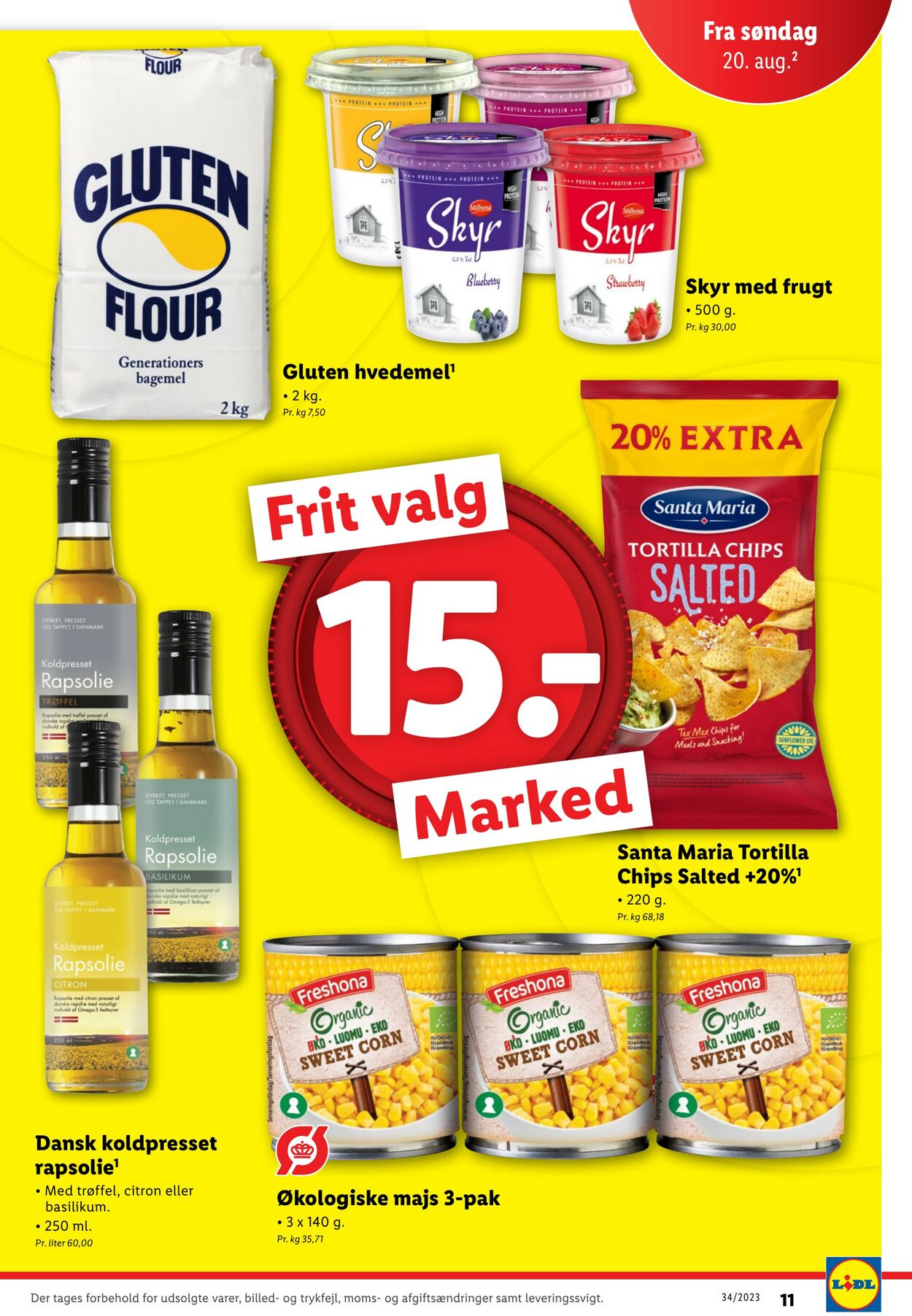 Tilbud Lidl 19.08.2023 - 26.08.2023