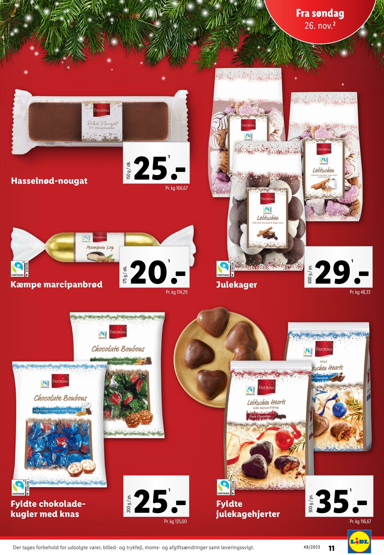 Tilbud Lidl 26.11.2023 - 02.12.2023