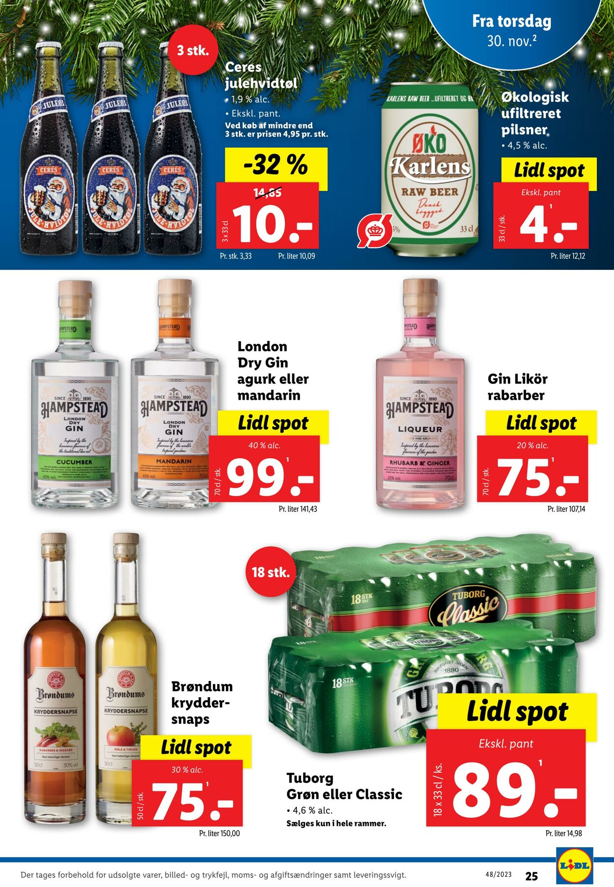 Tilbud Lidl 26.11.2023 - 02.12.2023