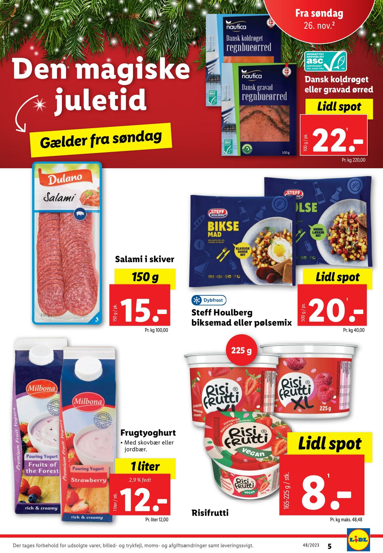 Tilbud Lidl 26.11.2023 - 02.12.2023