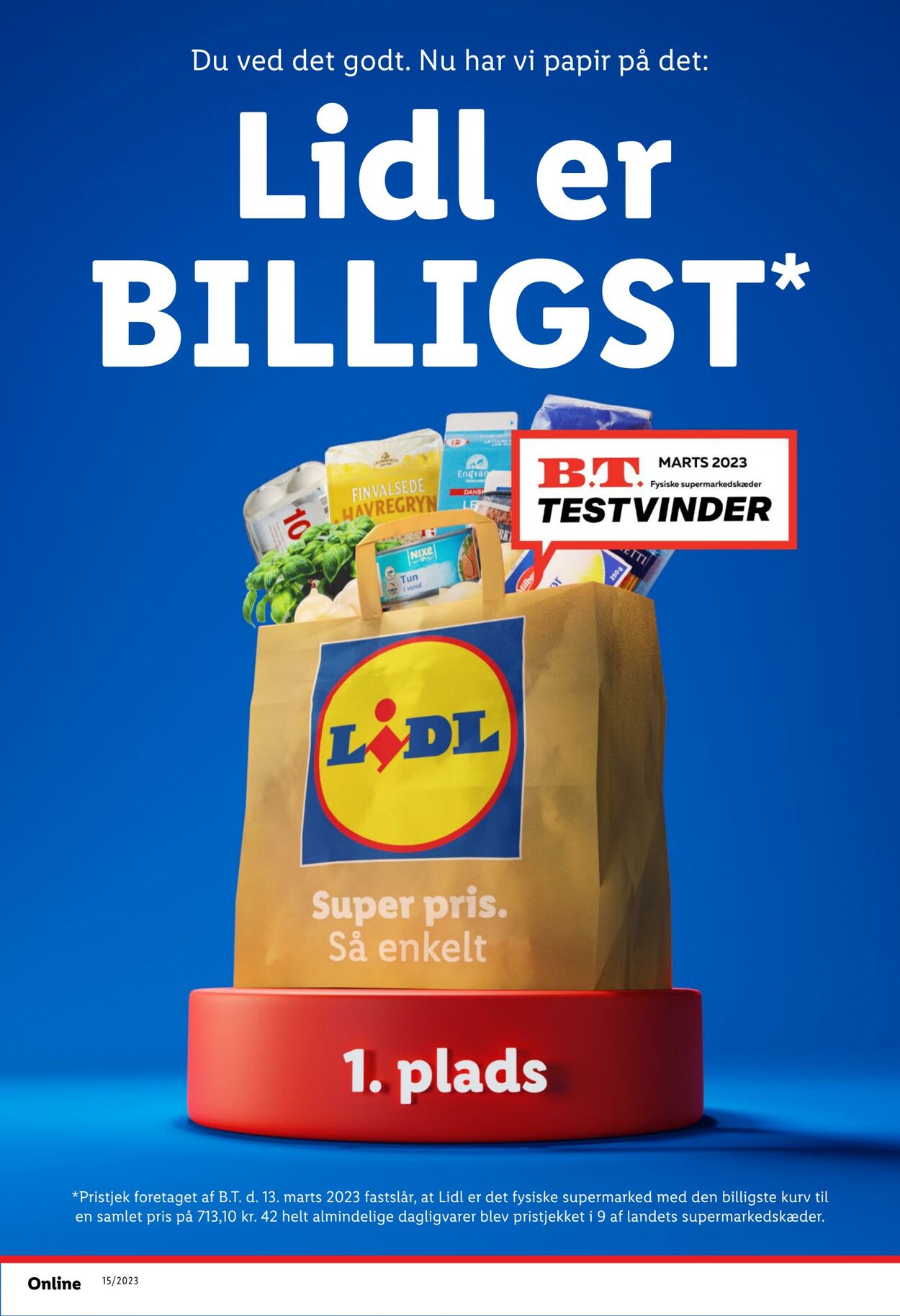 Tilbud Lidl 07.04.2023 - 15.04.2023