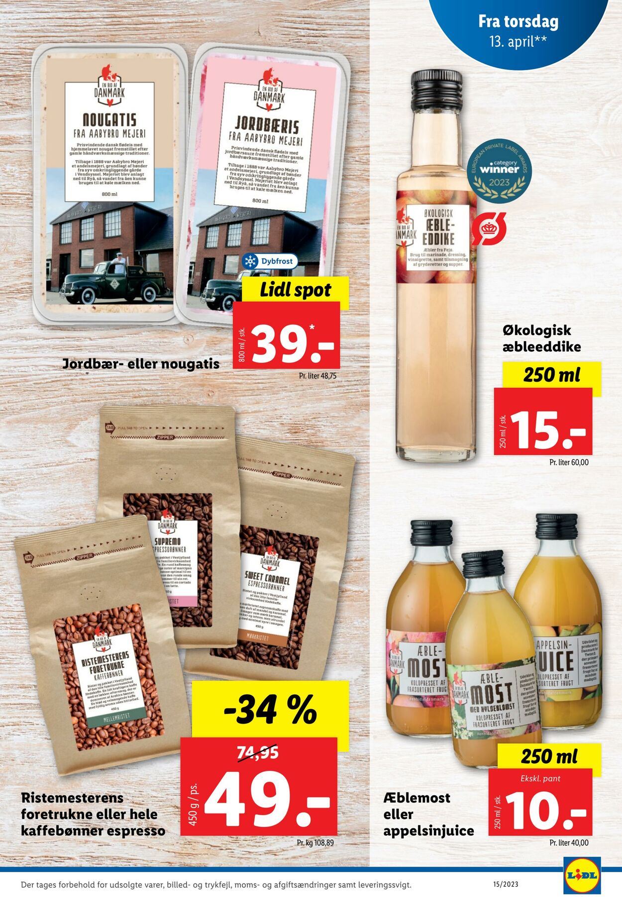 Tilbud Lidl 07.04.2023 - 15.04.2023