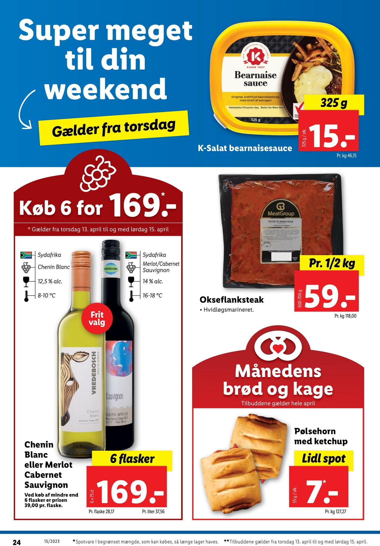 Tilbud Lidl 07.04.2023 - 15.04.2023