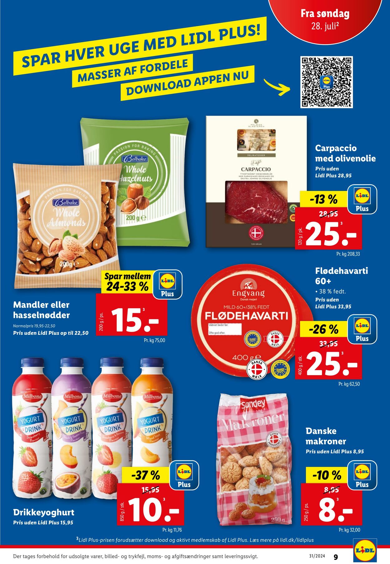 Tilbud Lidl 27.07.2024 - 03.08.2024