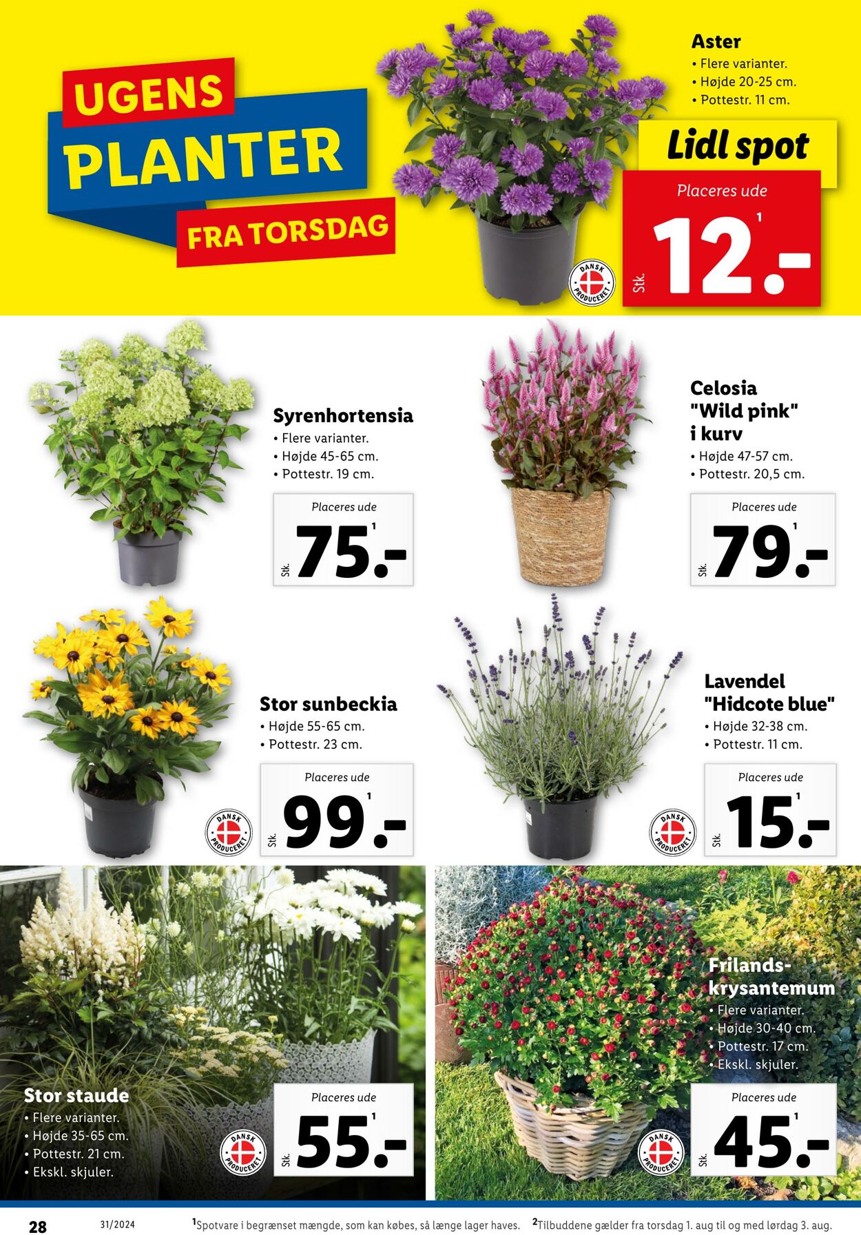 Tilbud Lidl 27.07.2024 - 03.08.2024