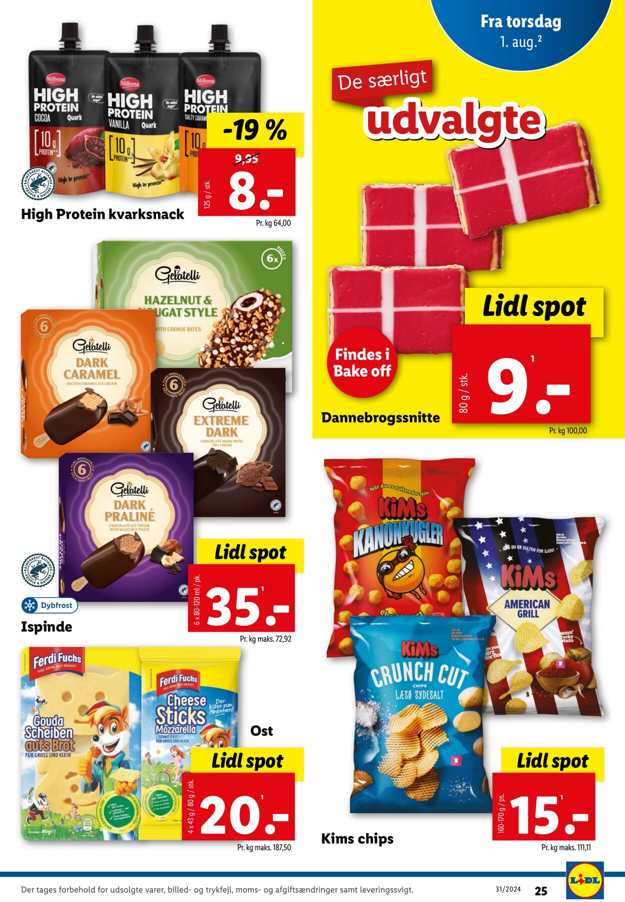 Tilbud Lidl 27.07.2024 - 03.08.2024