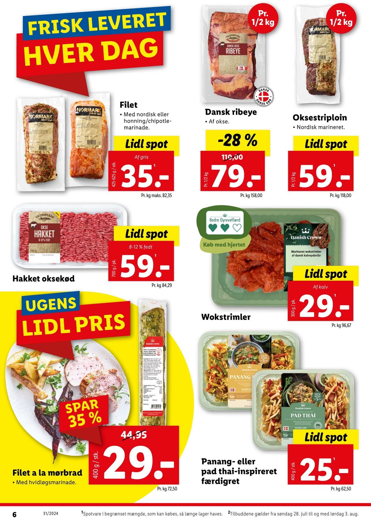 Tilbud Lidl 27.07.2024 - 03.08.2024