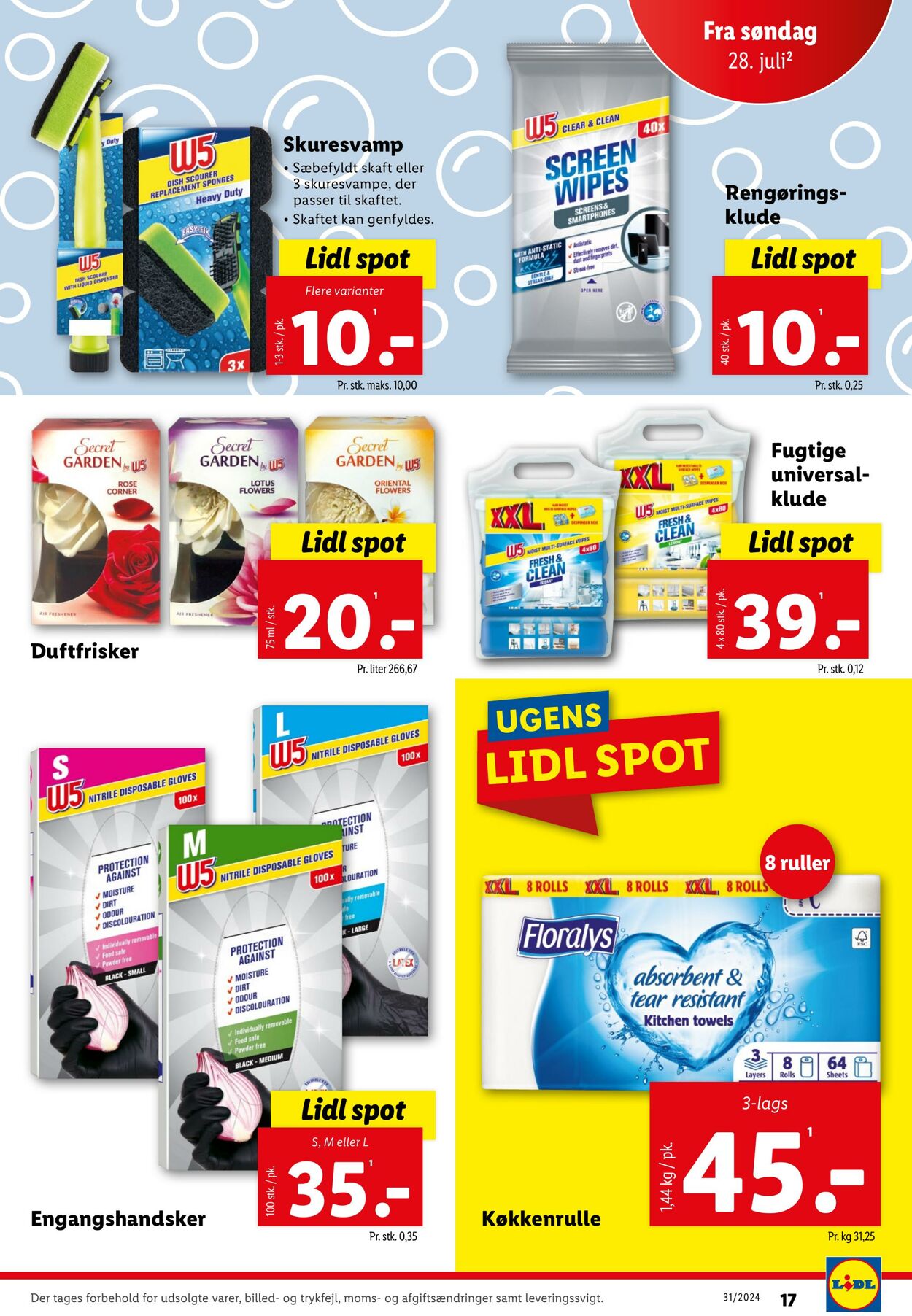 Tilbud Lidl 27.07.2024 - 03.08.2024