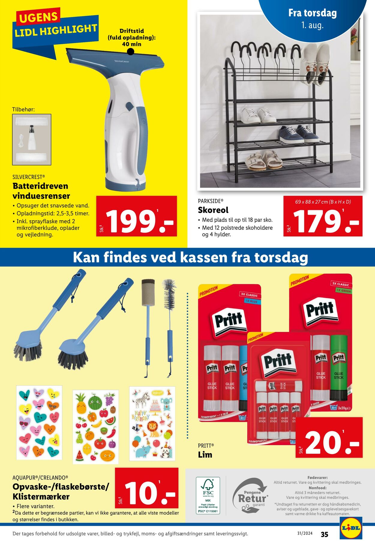 Tilbud Lidl 27.07.2024 - 03.08.2024