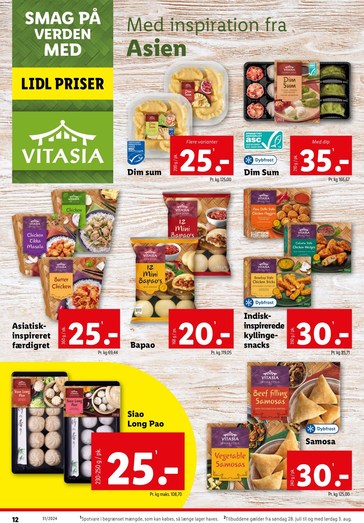 Tilbud Lidl 27.07.2024 - 03.08.2024