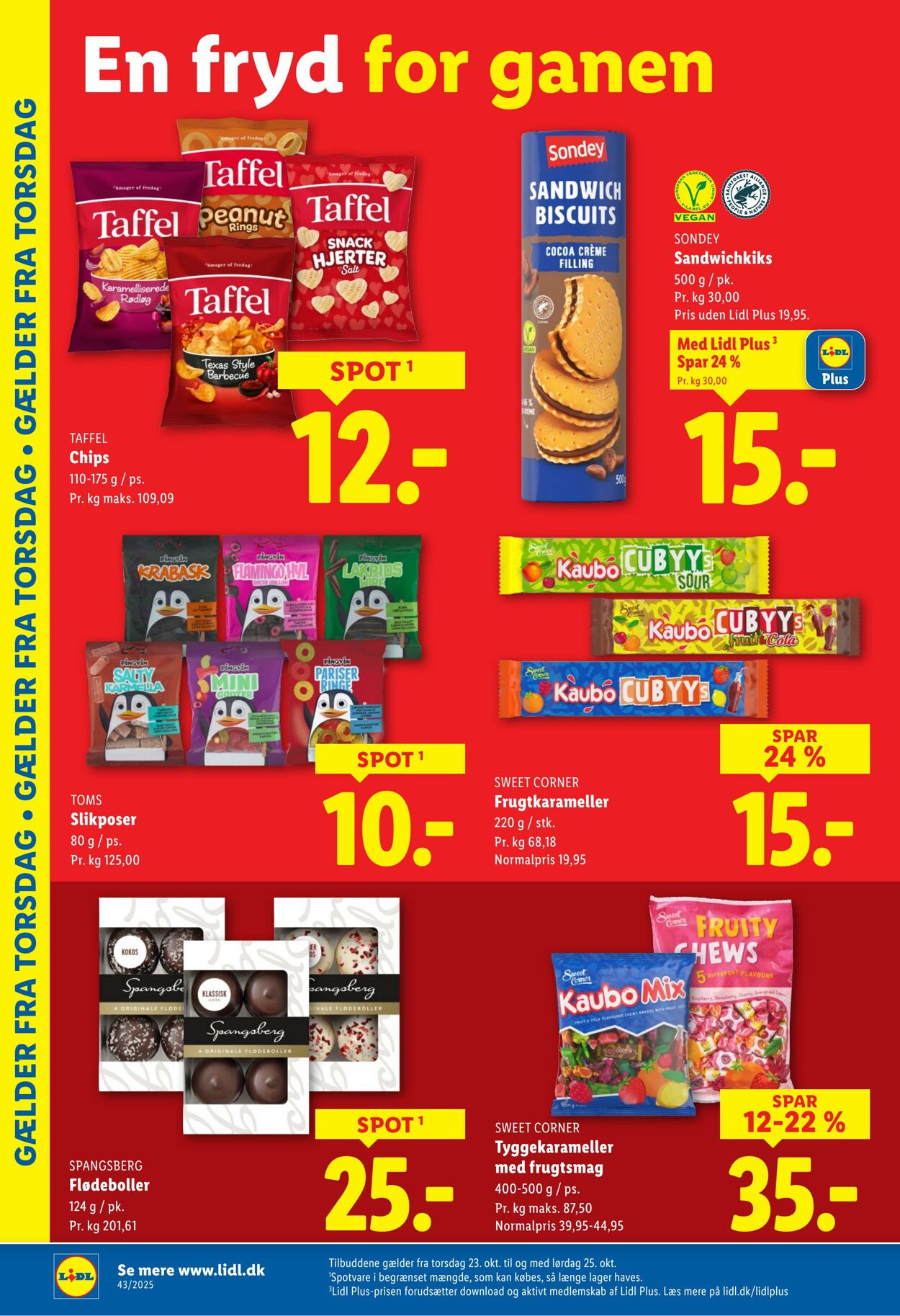 Tilbud Lidl 18.10.2025 - 25.10.2025