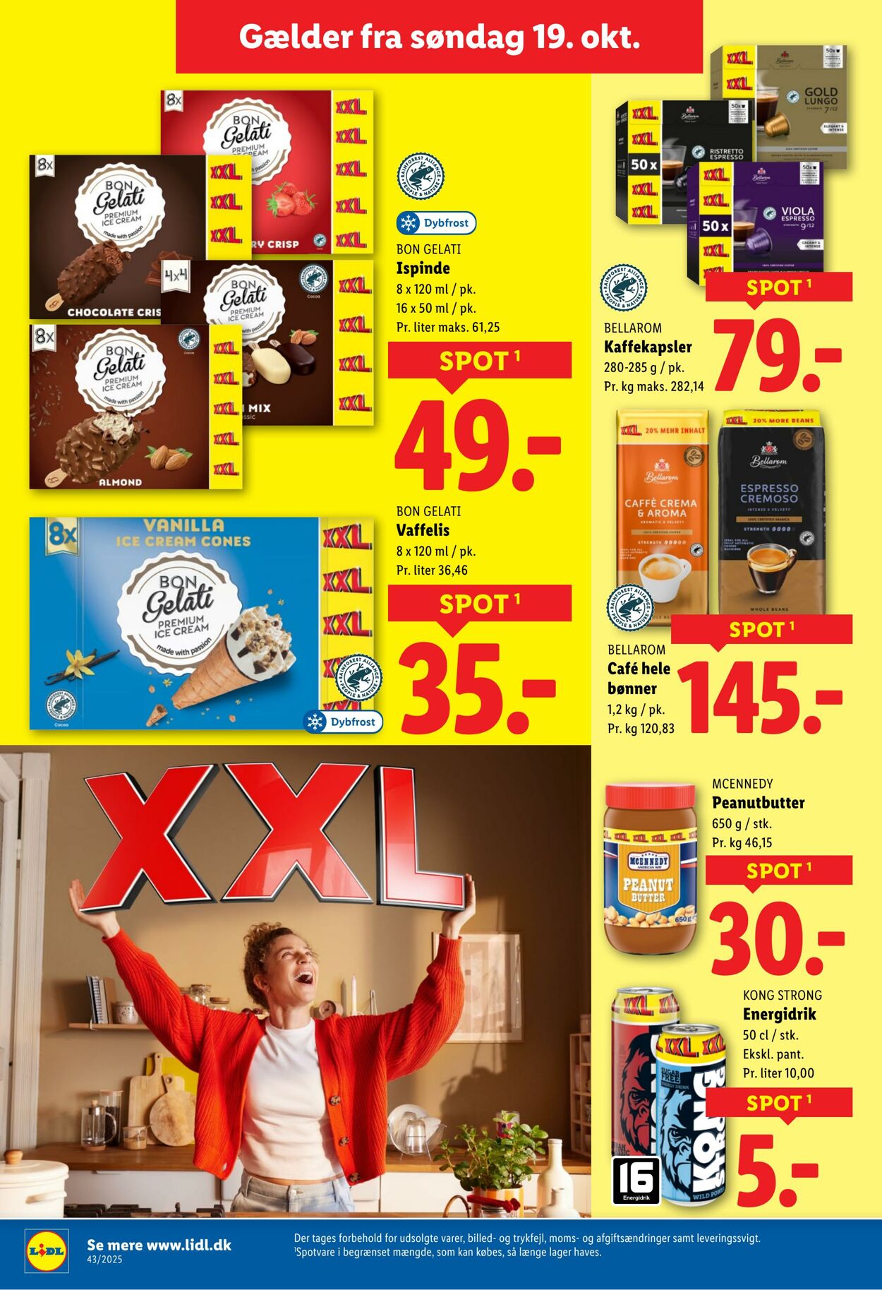 Tilbud Lidl 18.10.2025 - 25.10.2025