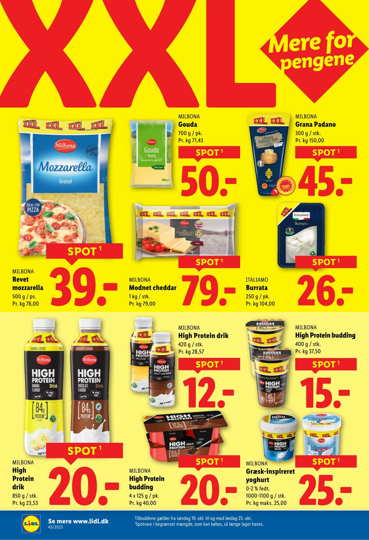 Tilbud Lidl 18.10.2025 - 25.10.2025