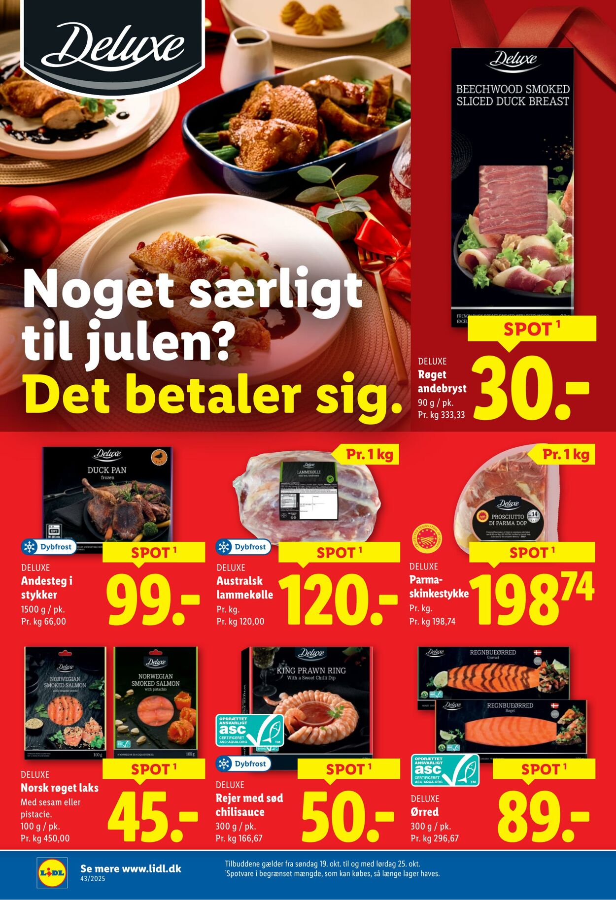 Tilbud Lidl 18.10.2025 - 25.10.2025