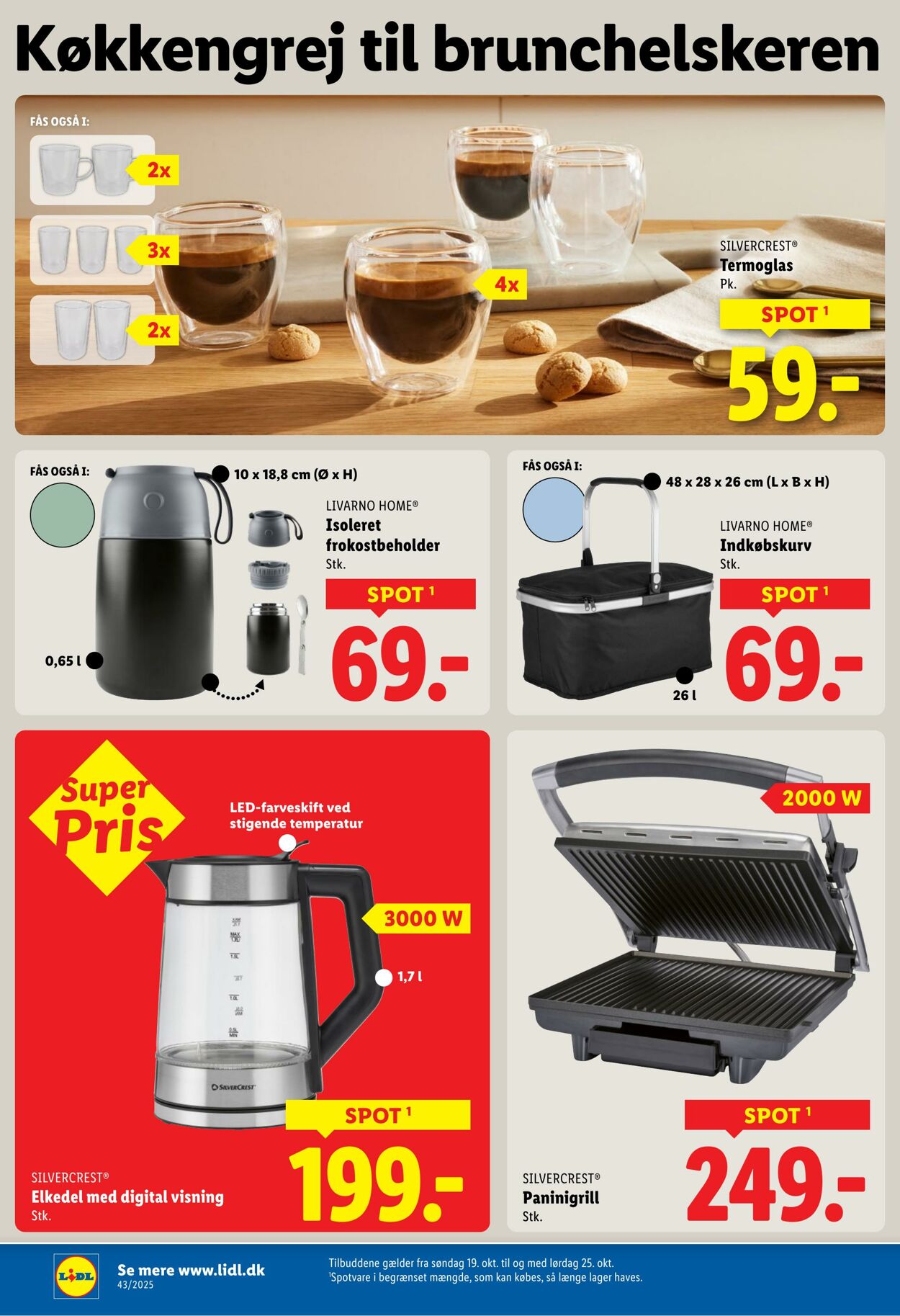 Tilbud Lidl 18.10.2025 - 25.10.2025