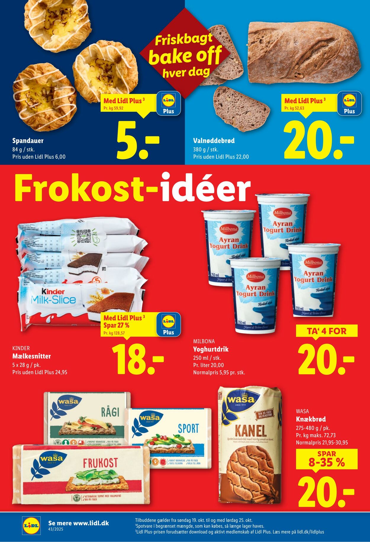 Tilbud Lidl 18.10.2025 - 25.10.2025