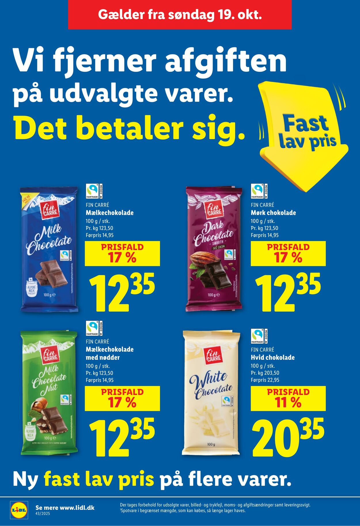 Tilbud Lidl 18.10.2025 - 25.10.2025