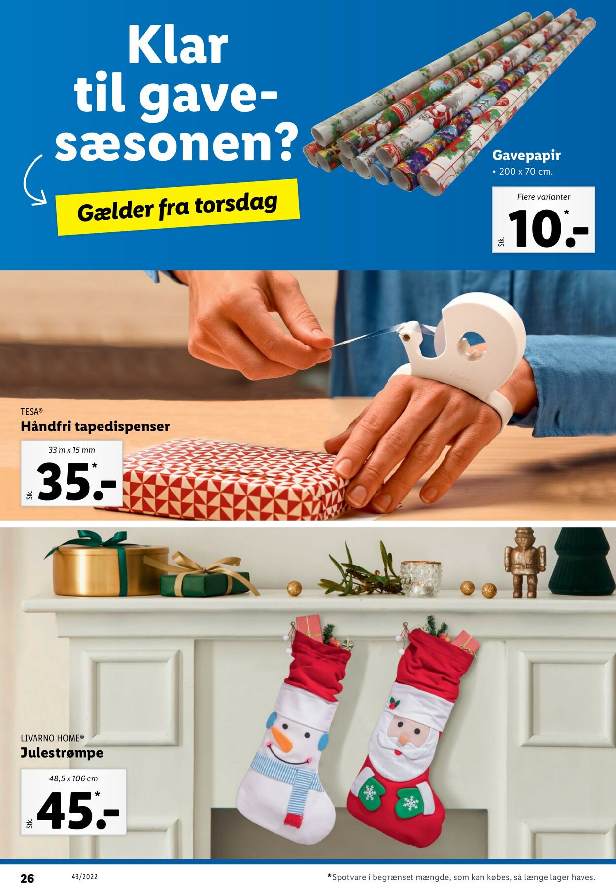 Tilbud Lidl 22.10.2022 - 29.10.2022