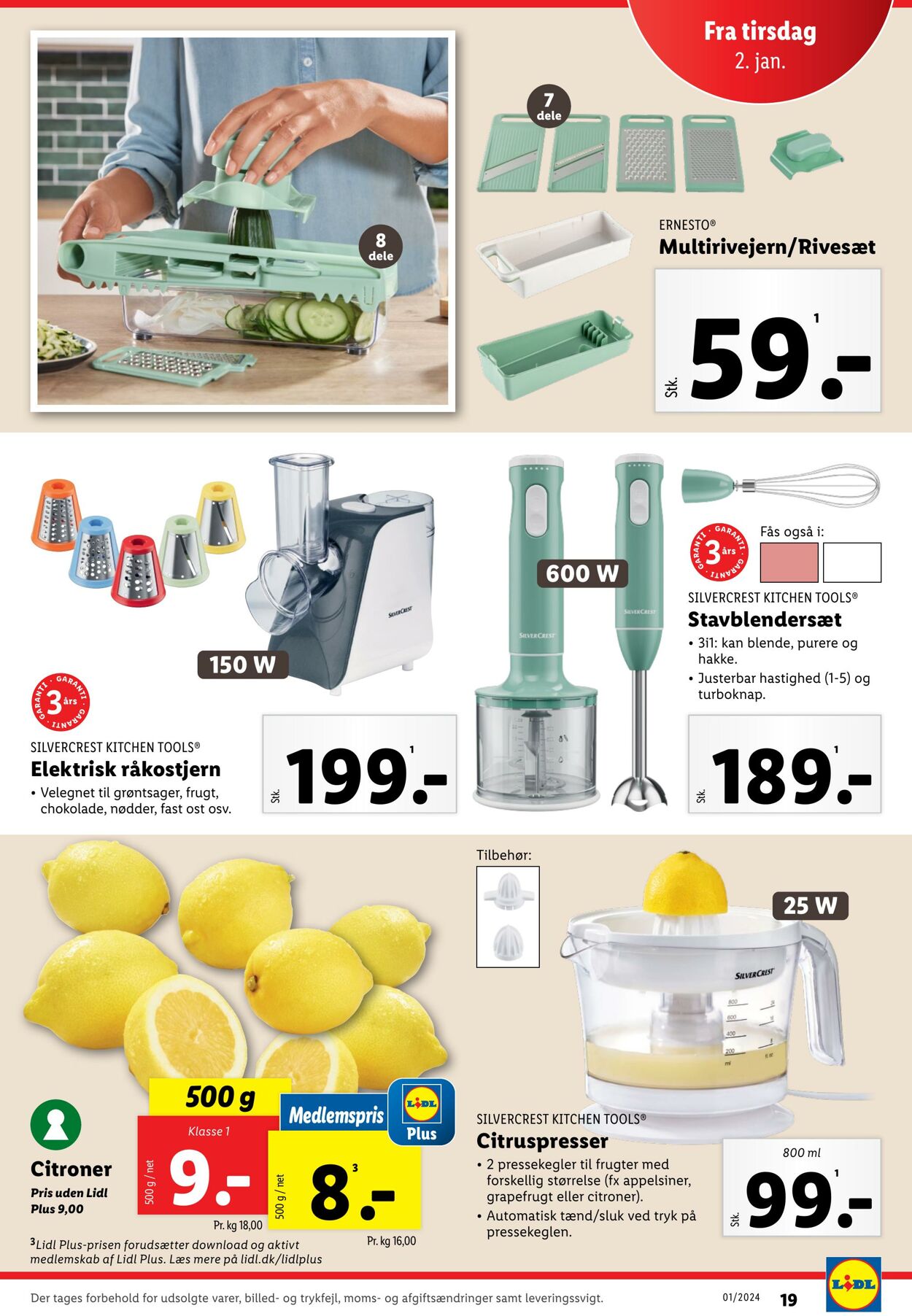 Tilbud Lidl 30.12.2023 - 06.01.2024