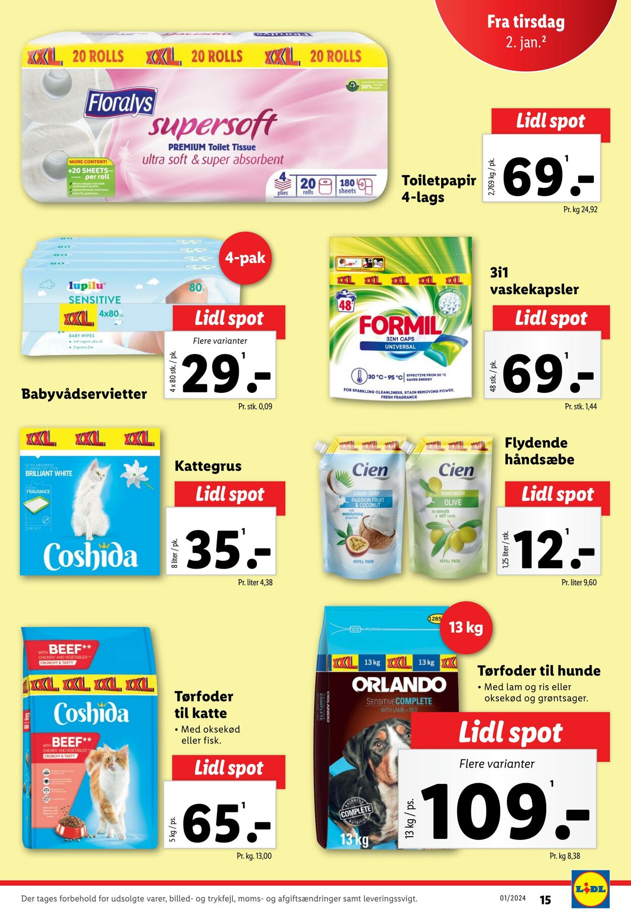 Tilbud Lidl 30.12.2023 - 06.01.2024