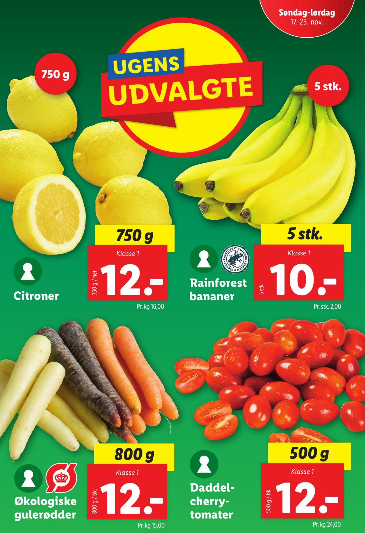 Tilbud Lidl 20.11.2024 - 23.11.2024