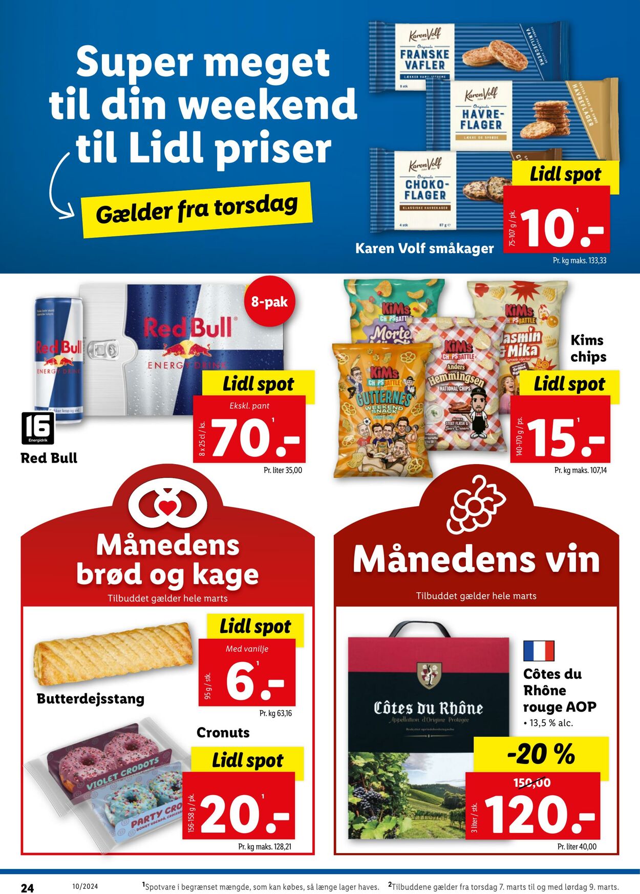 Tilbud Lidl 02.03.2024 - 09.03.2024