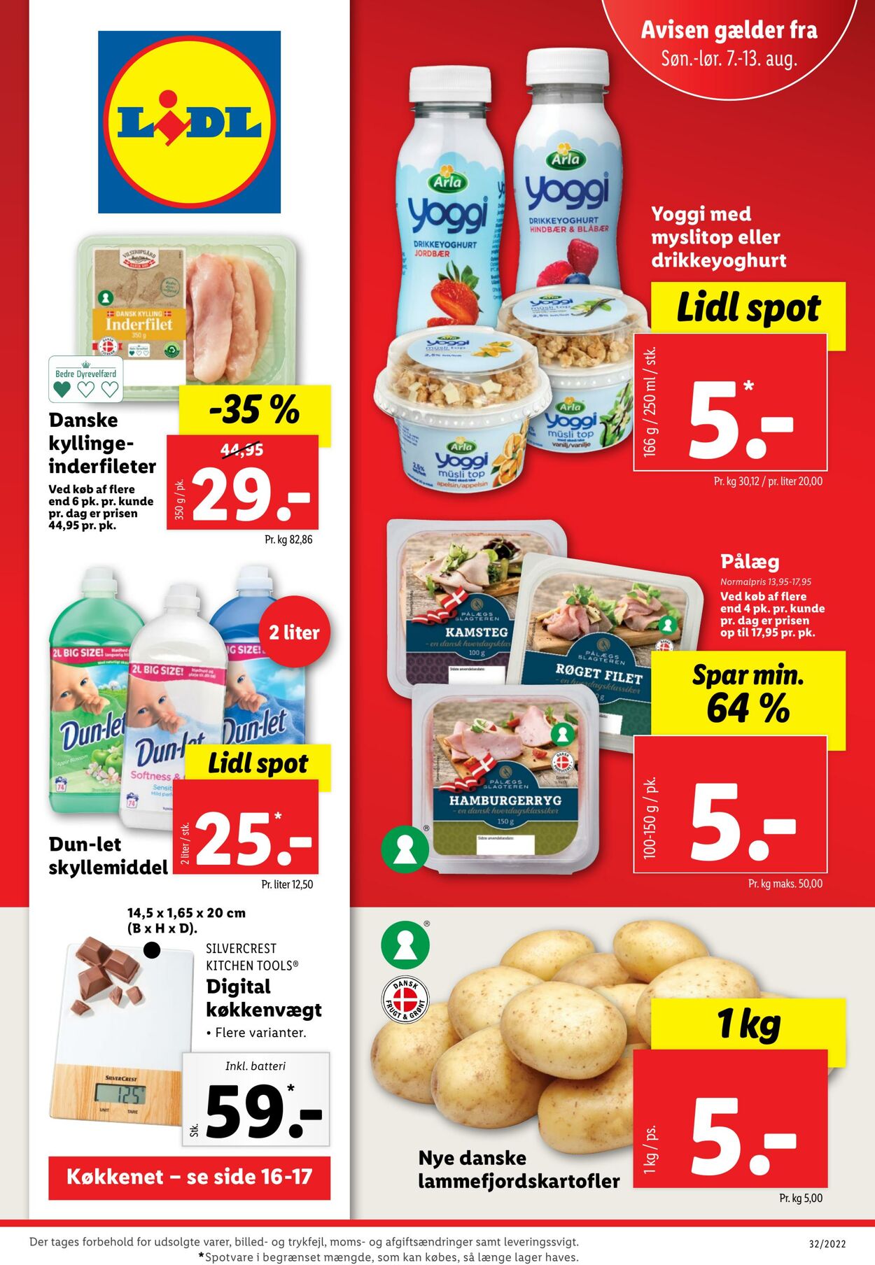 Tilbud Lidl 07.08.2022 - 13.08.2022