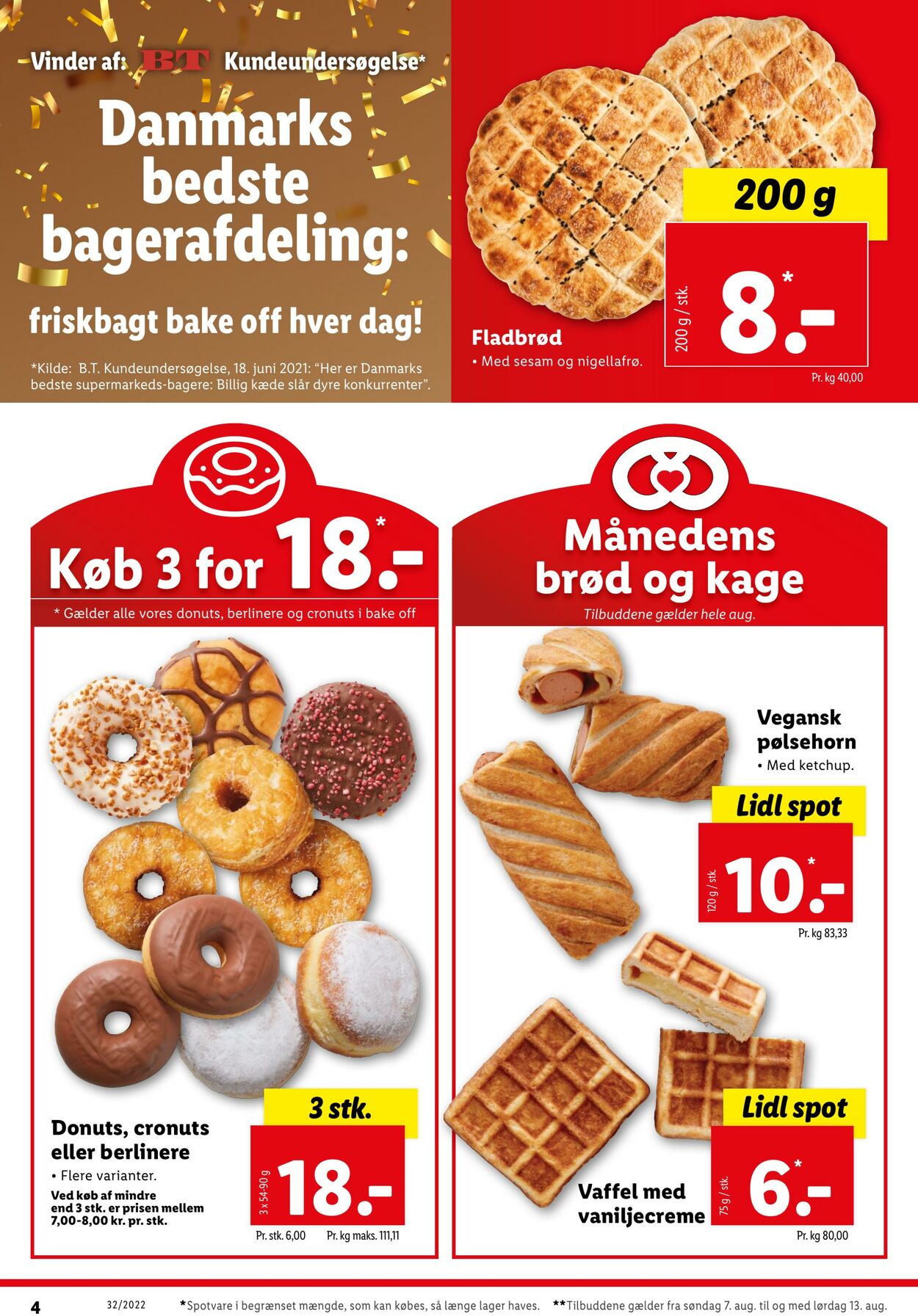 Tilbud Lidl 07.08.2022 - 13.08.2022