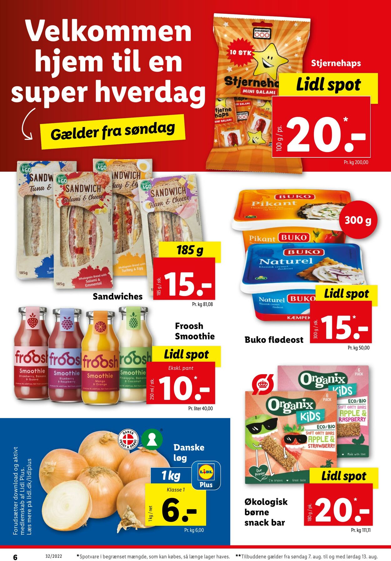 Tilbud Lidl 07.08.2022 - 13.08.2022