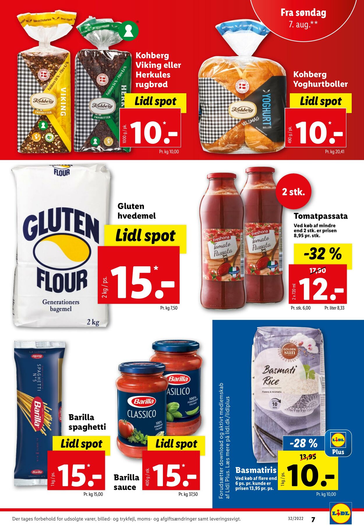 Tilbud Lidl 07.08.2022 - 13.08.2022