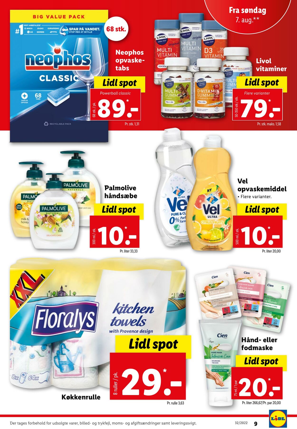 Tilbud Lidl 07.08.2022 - 13.08.2022