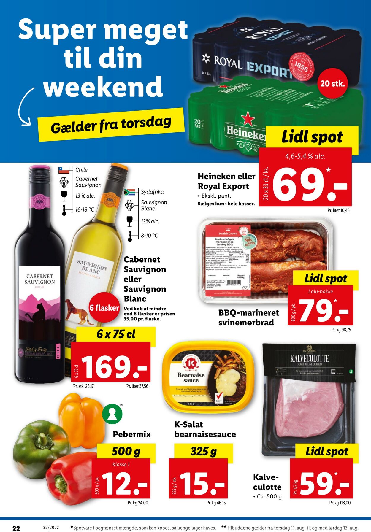 Tilbud Lidl 07.08.2022 - 13.08.2022