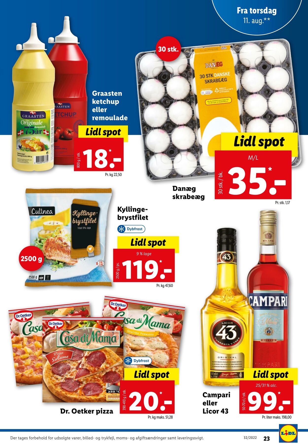 Tilbud Lidl 07.08.2022 - 13.08.2022